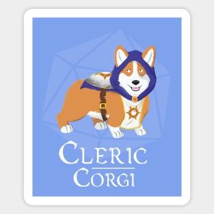 Cleric Corgi Magnet